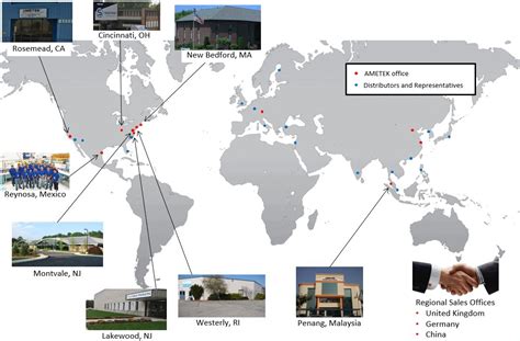 ametek inc locations.